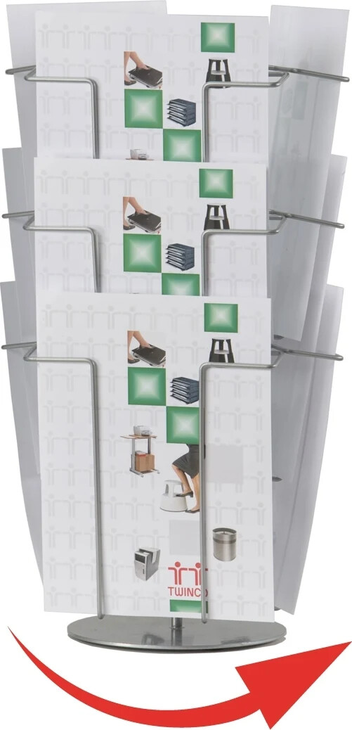 TWIN AGENDA Karrusel Bordmodel A4, 9 fag