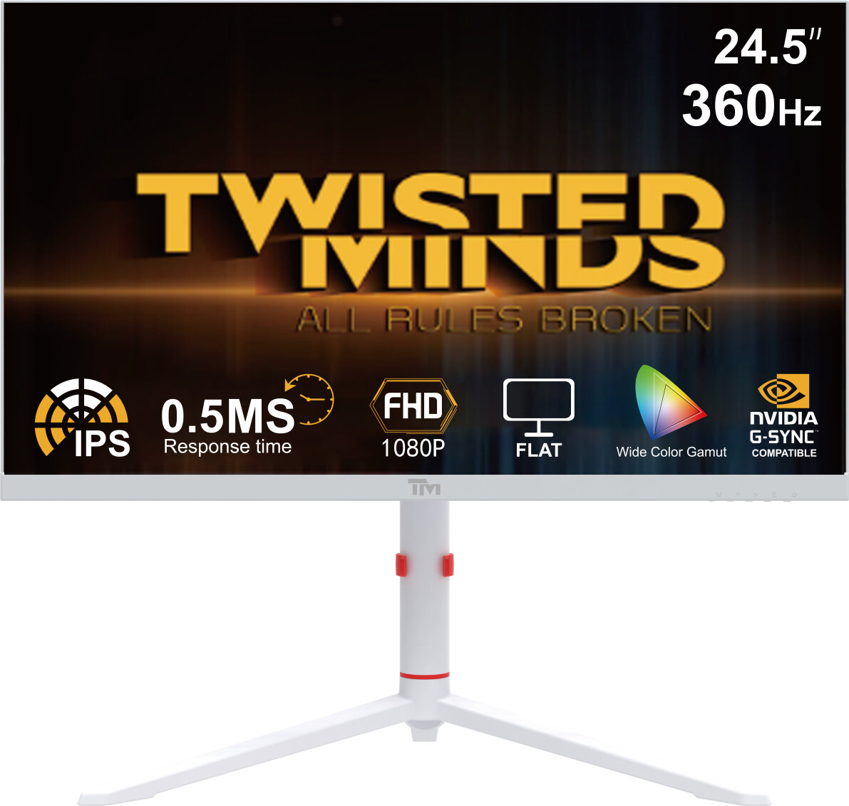 Twisted Minds - Artic Pro Series 24 Fhd - 360h - White
