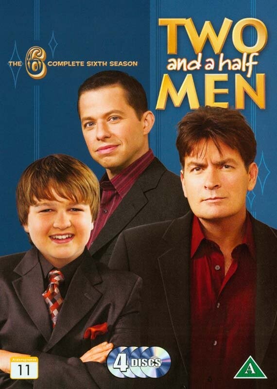 Two And A Half Men - Sæson 6 - DVD - Tv-serie