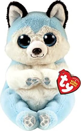 Ty Bamse - Beanie Bellies - Huskyen Thunder - 20 Cm