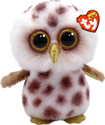 Ty Bamse - Beanie Boos - Whoolie Den Plettede Ugle - 15 Cm