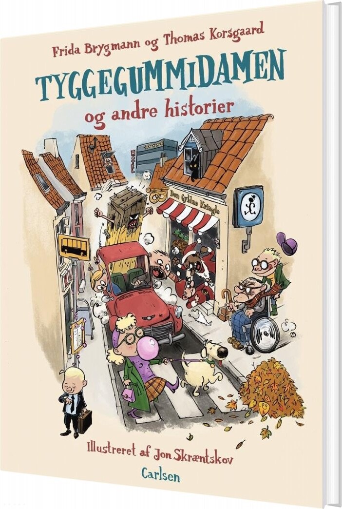 Billede af Tyggegummidamen - Thomas Korsgaard - Bog