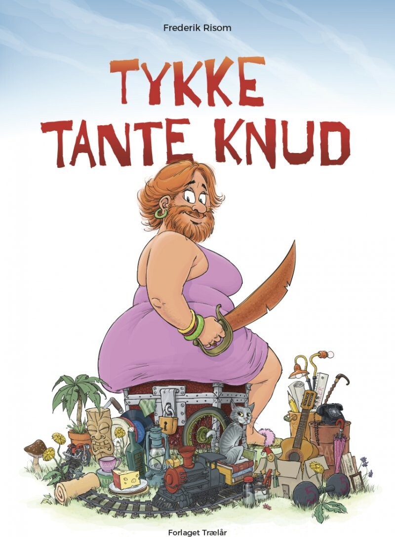 Billede af Tykke Tante Knud - Frederik Risom - Bog