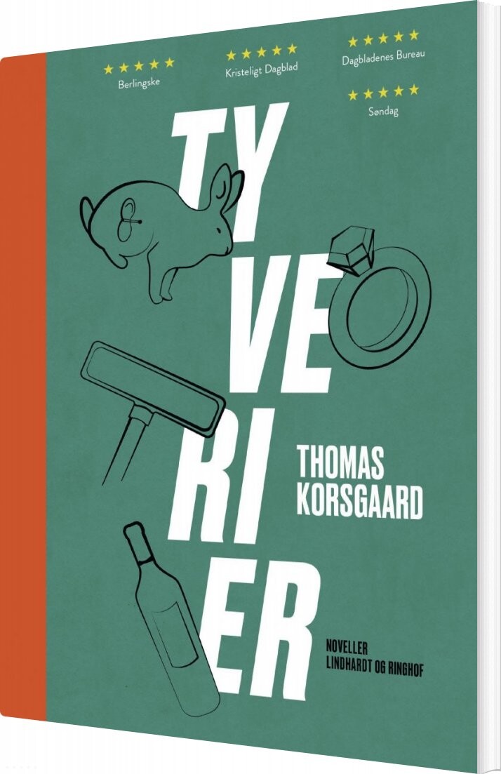 Billede af Tyverier - Thomas Korsgaard - Bog
