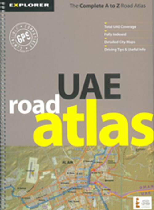 Billede af Uae Road Atlas - Explorer Publishing - English Book