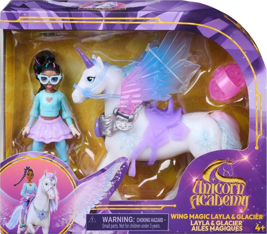 Unicorn Academy Wing Magic Layla and Glacier