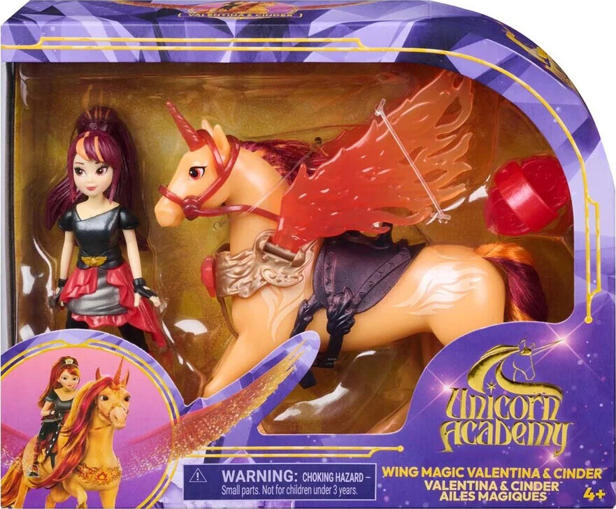 Unicorn Academy Wing Magic Valentina and Cinder