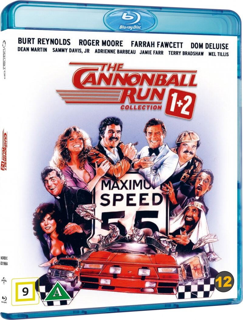 Ud At Køre Med De Skøre 1-2 // The Cannonball Run 1-2 - Blu-Ray