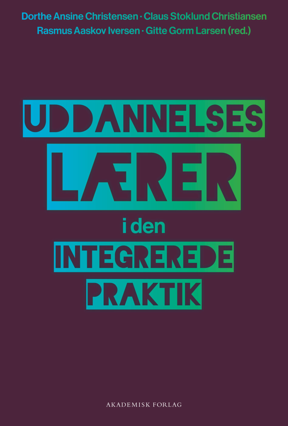 Uddannelseslærer I Den Integrerede Praktik - Claus Stoklund Christiansen - Bog