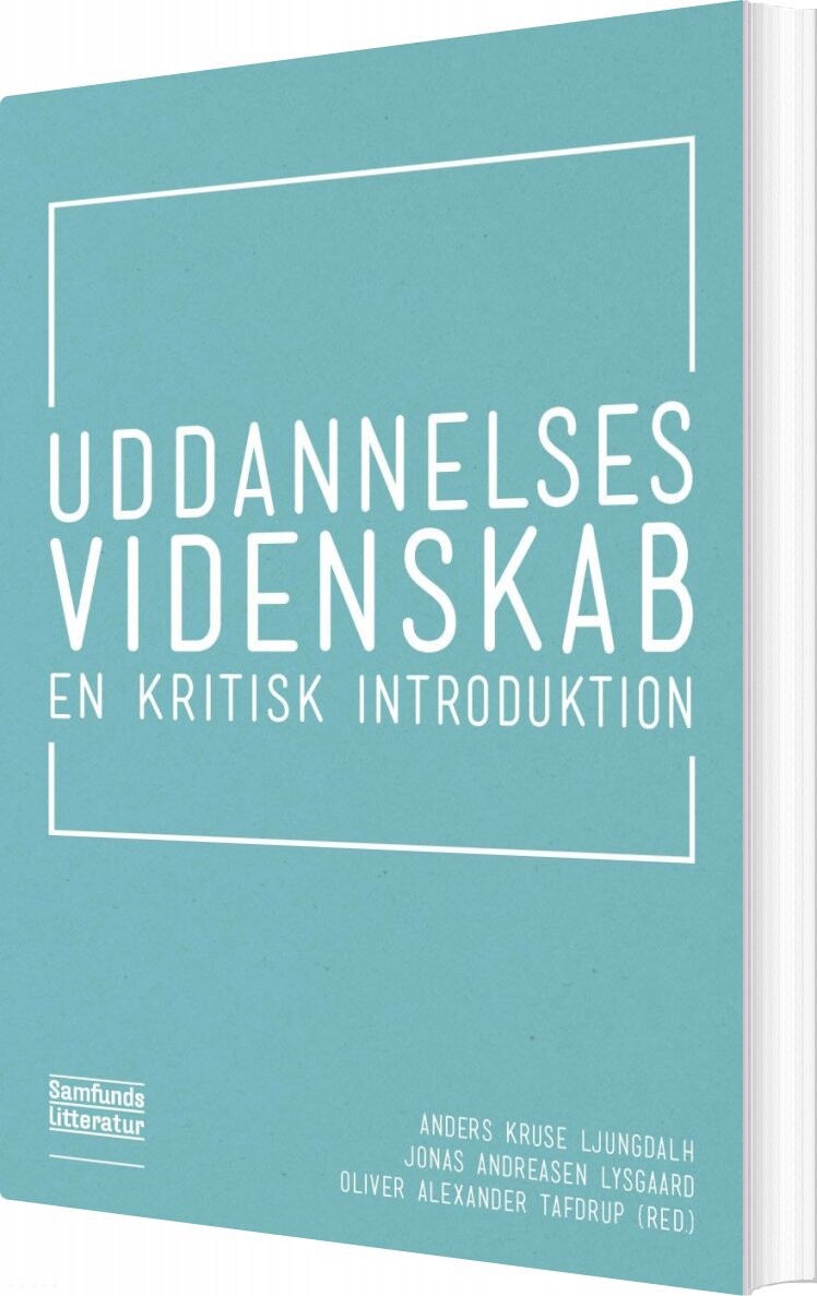 Billede af Uddannelsesvidenskab - Oliver Tafdrup - Bog
