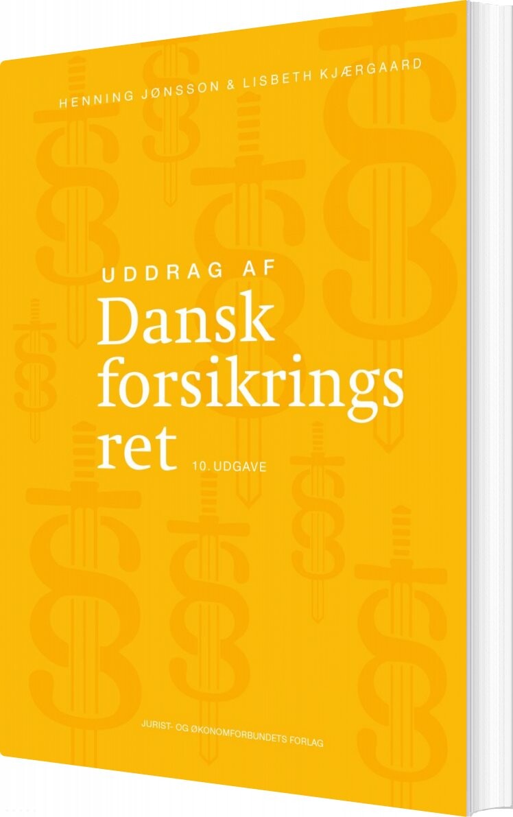 Uddrag Af Dansk Forsikringsret - Henning Jønsson - Bog