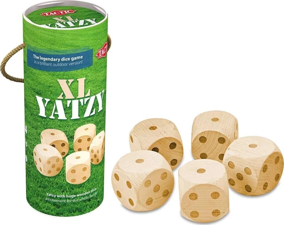 Kæmpe Have Yatzy / Yatsy - Træ - Tactic