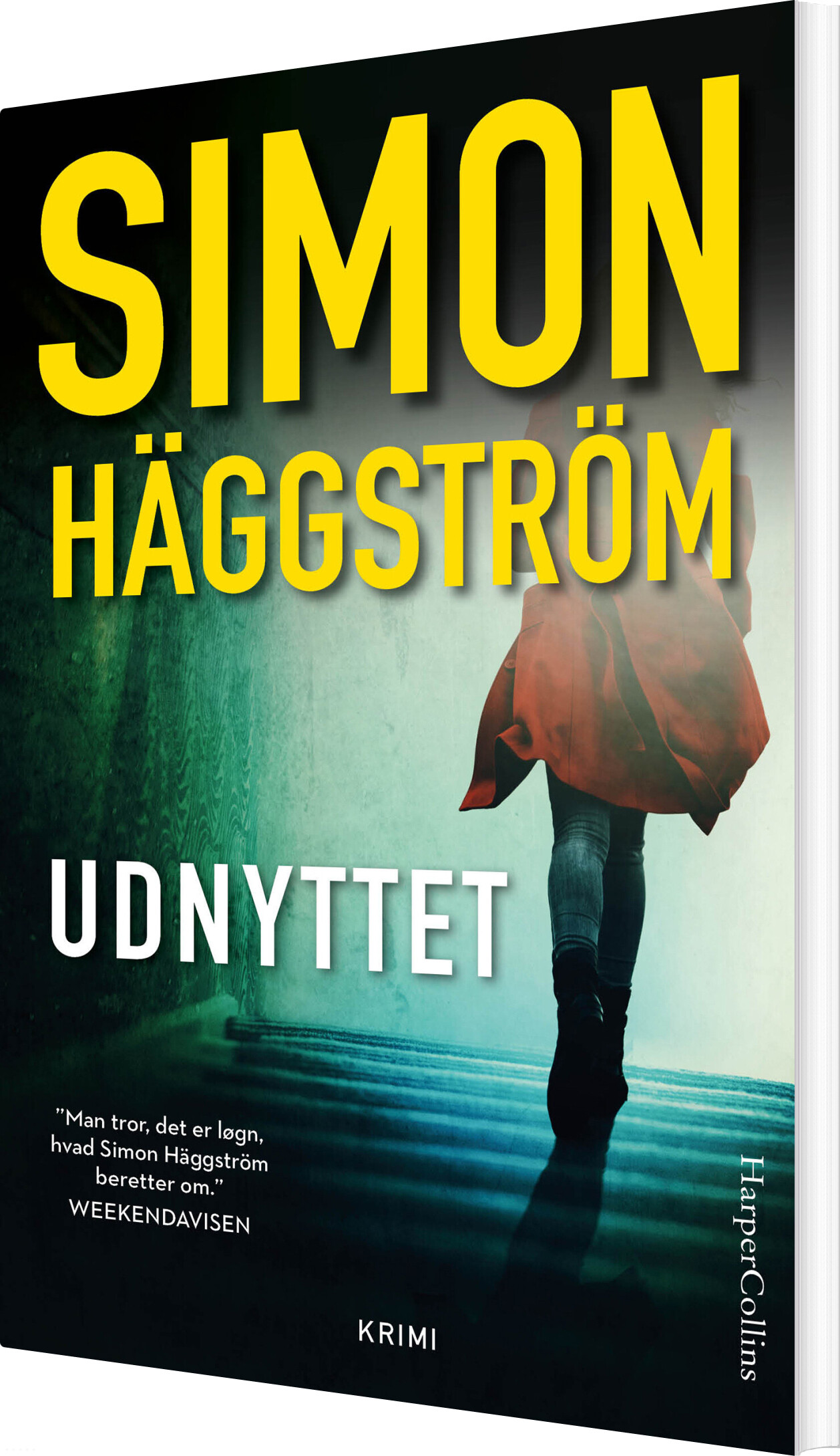 Udnyttet - Simon Haggström - Bog