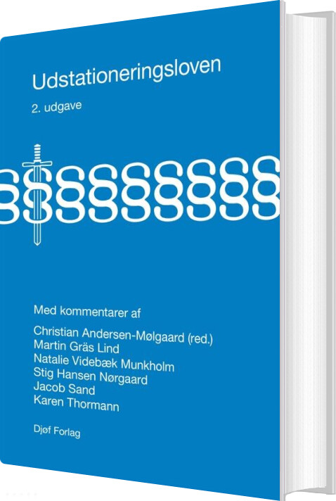 Udstationeringsloven - Christian Andersen-mølgaard - Bog