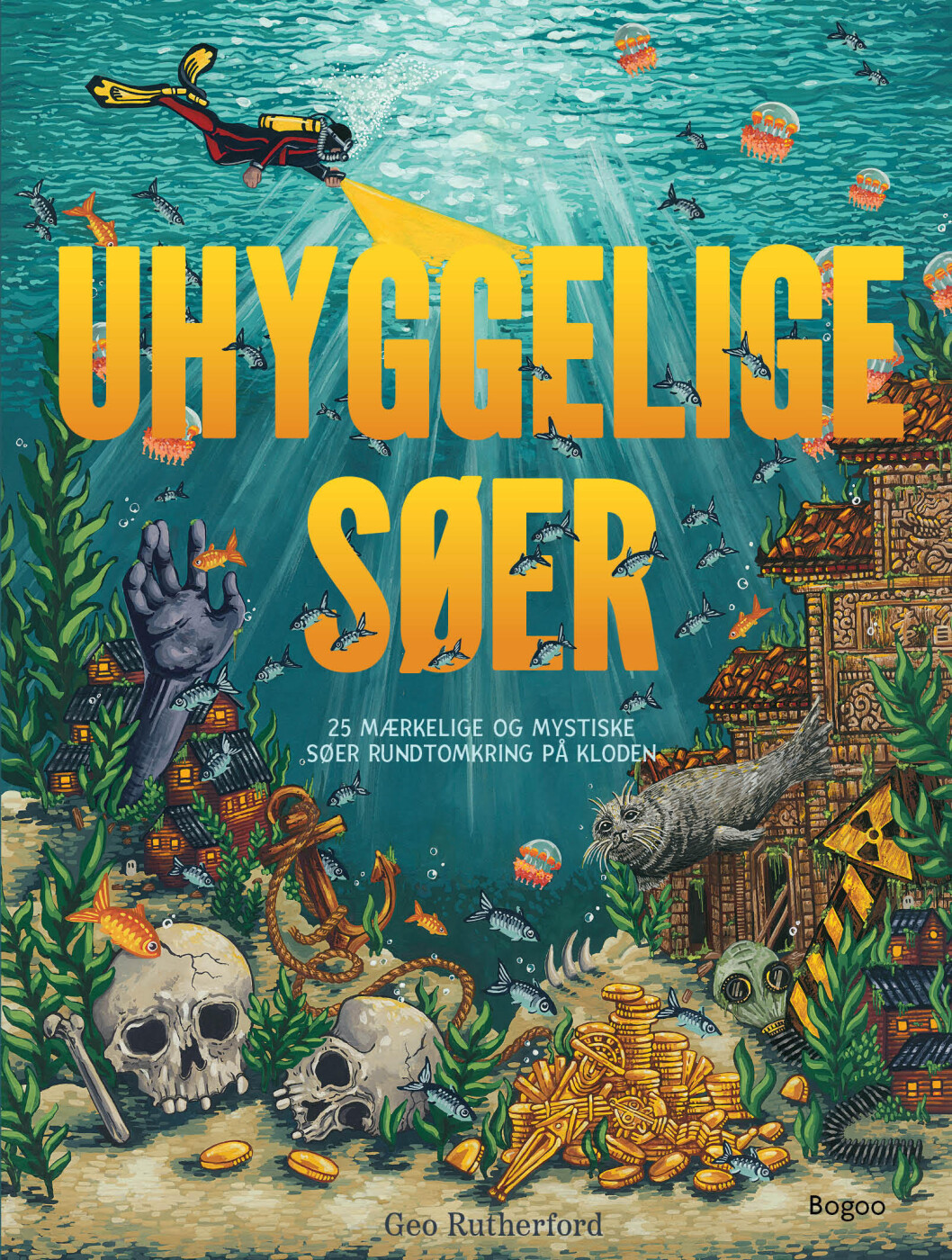 Uhyggelige Søer - Geo Rutherford - Bog