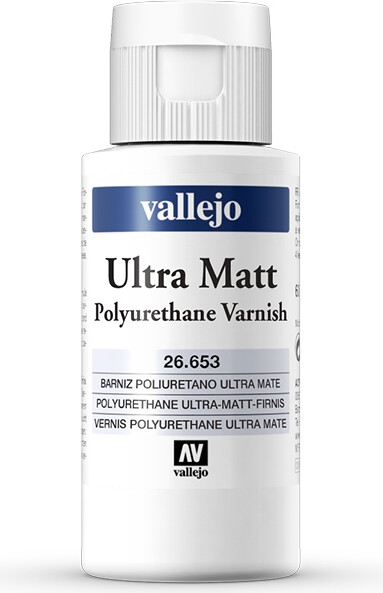 Vallejo - Ultra Matt Polyurethan Varnish - Polyurethan Lak - 60 Ml - 26653