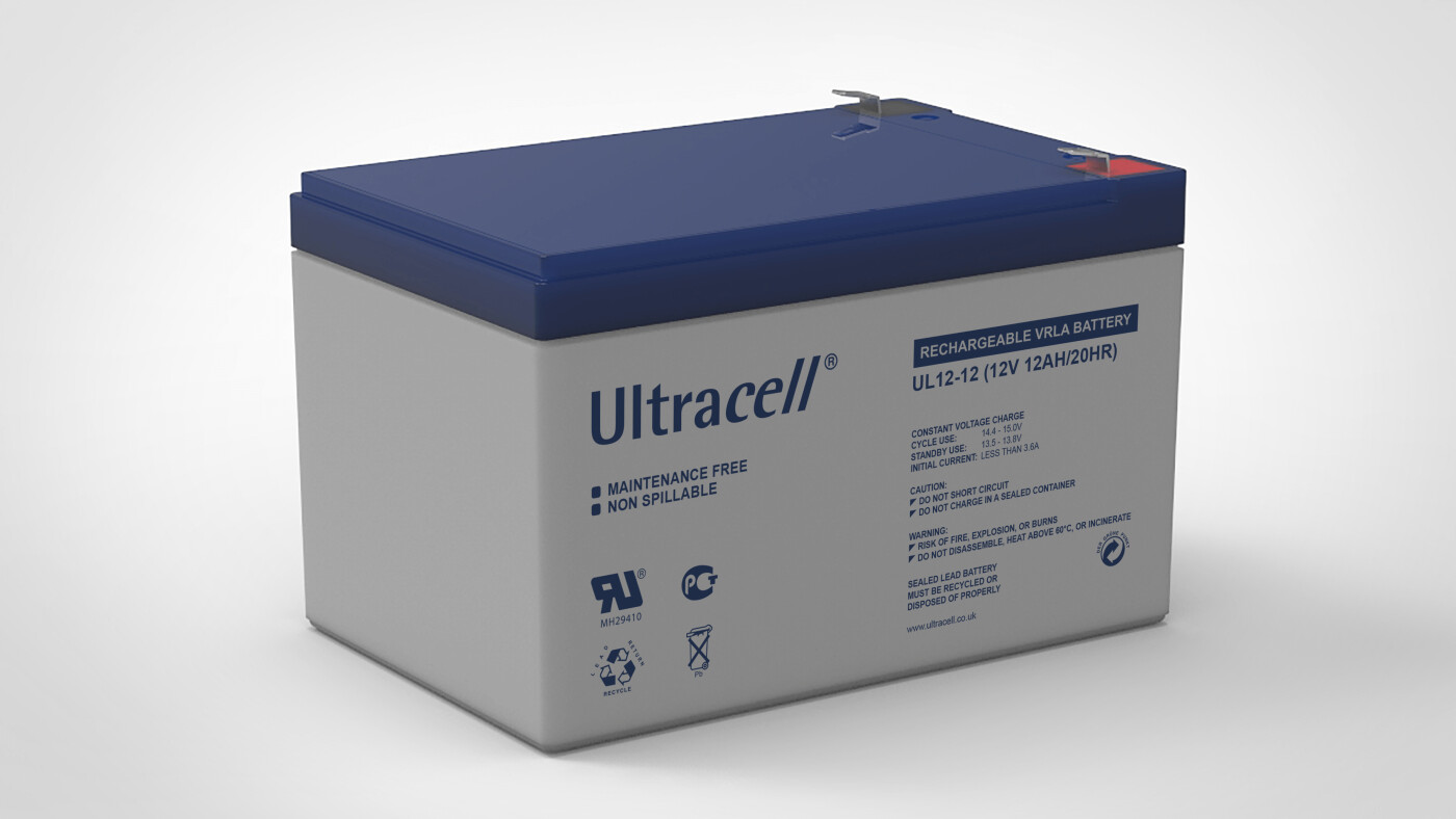 Ultracell - Batteri 12v