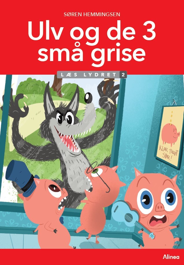 Ulv Og De 3 Små Grise, Læs Lydret 2 - Søren Hemmingsen - Bog