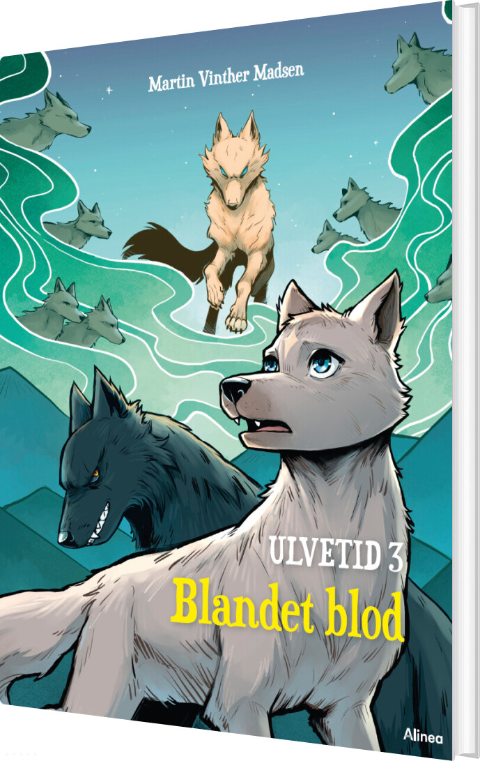 Billede af Ulvetid 3 - Blandet Blod, Rød Læseklub - Martin Vinther Madsen - Bog