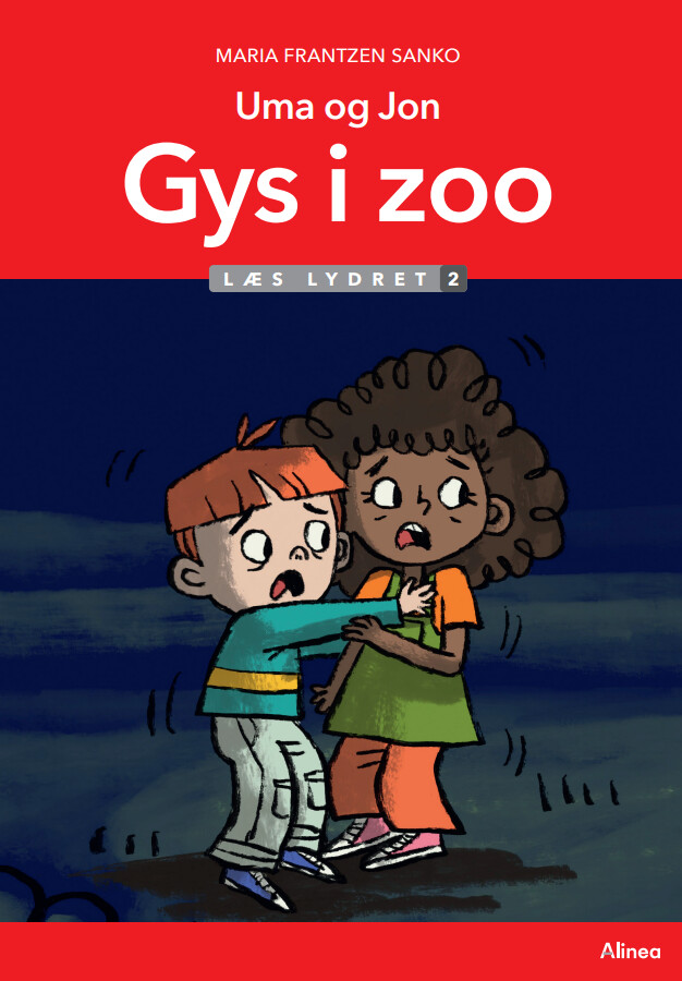 Billede af Uma Og Jon I Zoo, Gys I Zoo, Læs Lydret 2 - Maria Frantzen Sanko - Bog