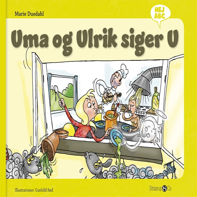 Billede af Uma Og Ulrik Siger U - Marie Duedahl - Bog