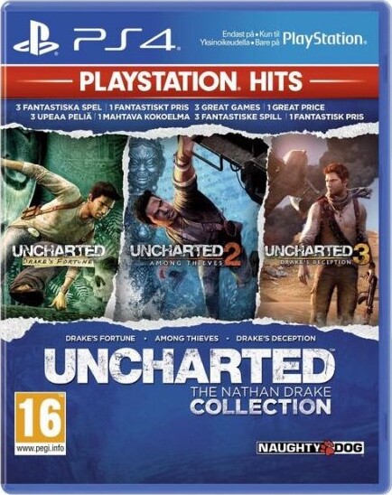 Uncharted: The Nathan Drake Collection - Playstation ps4 → Køb billigt her -