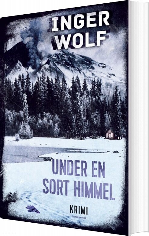 Under En Sort Himmel - Inger Wolf - Bog