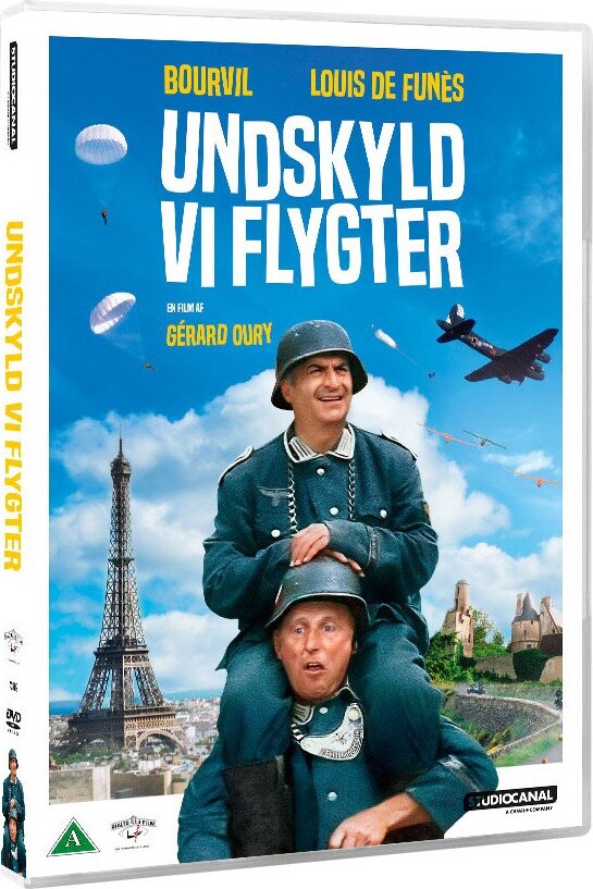 Undskyld Vi Flygter - DVD - Film