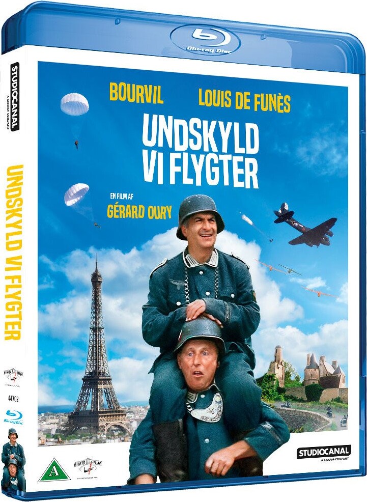 Undskyld Vi Flygter - Blu-Ray