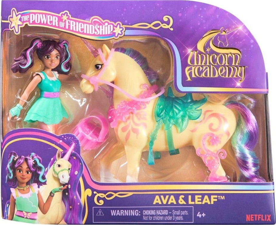 Unicorn Academy - Sophia's Lysende Halskæde & Ring