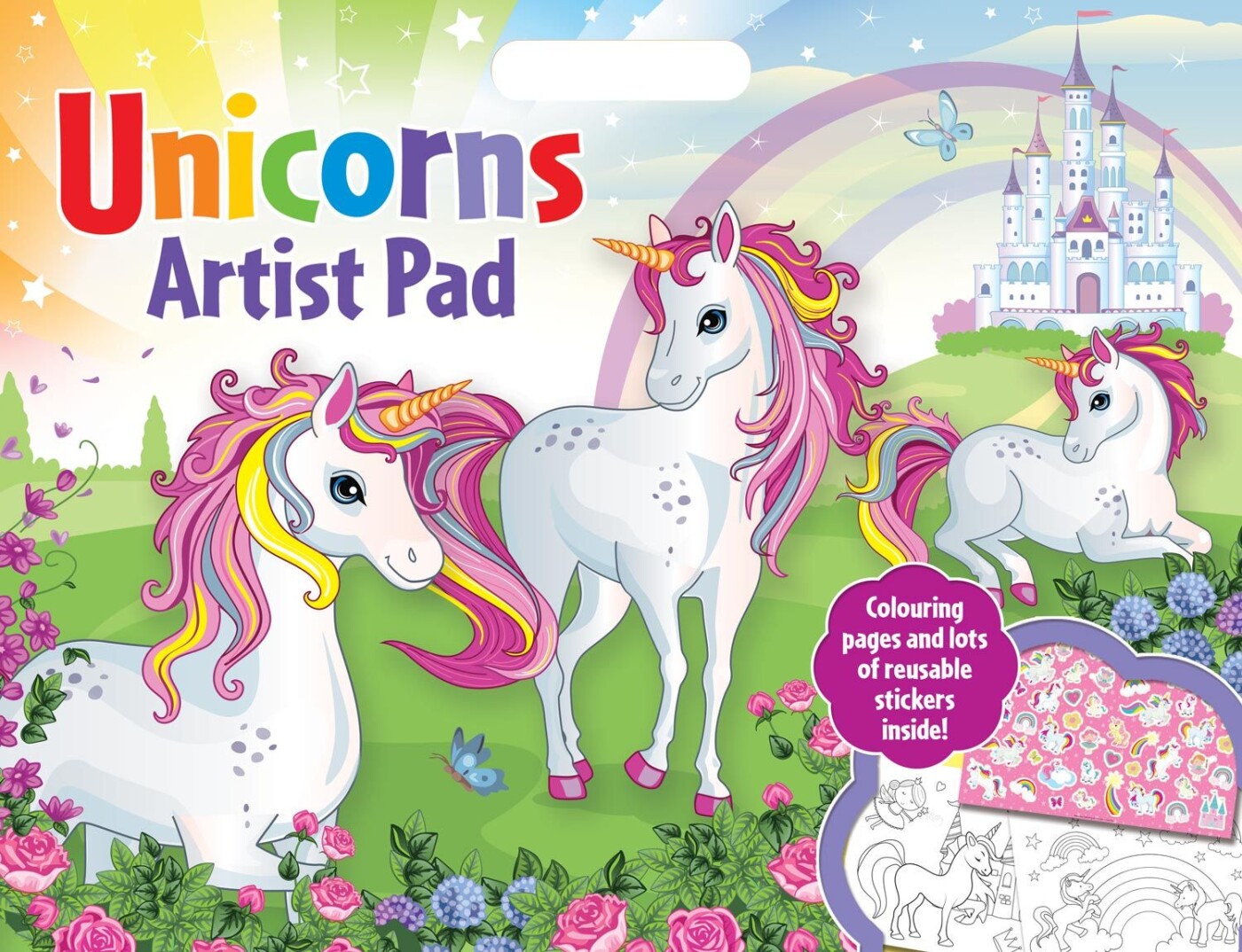 Unicorn Artist Pad A3 Malebog - Alligator - Bog