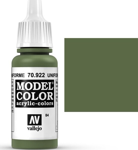 Uniform Green Mat 17ml - 70922 - Vallejo