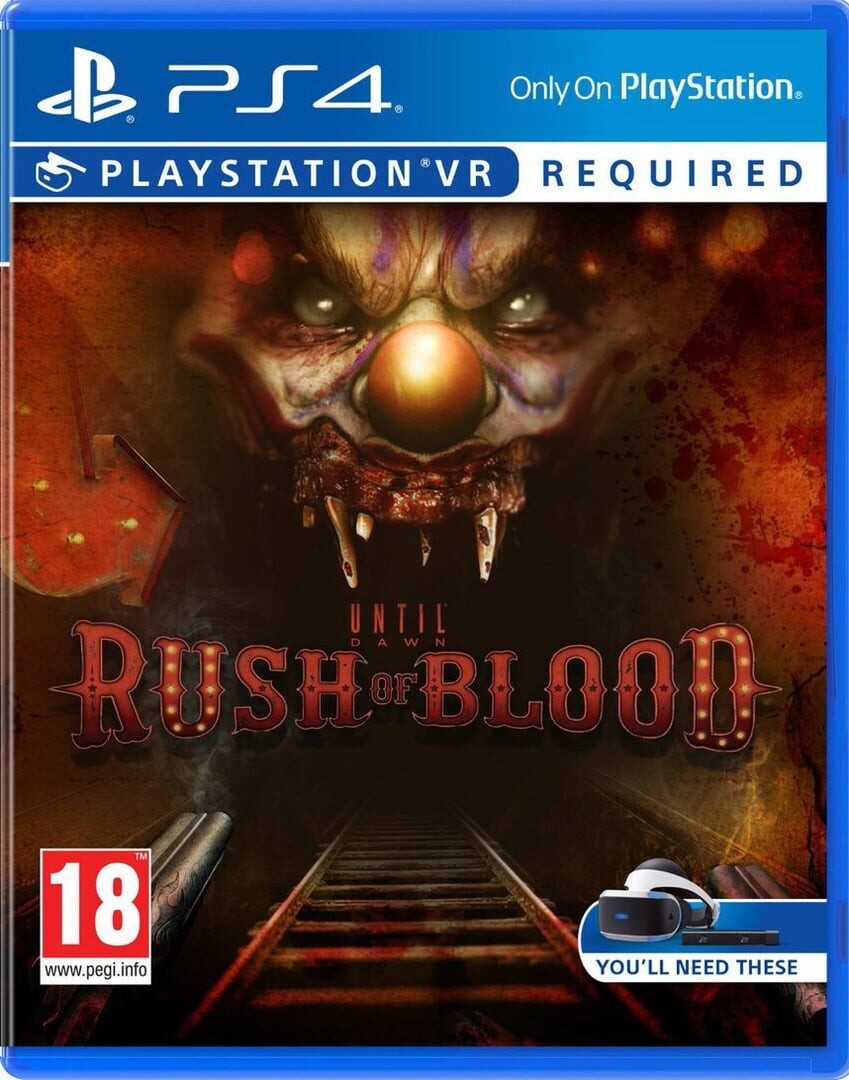 Until Dawn: Rush Of Blood (uk) (vr) - PS4