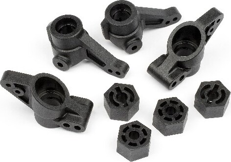 Upright Set Front/rear - Hp101208 - Hpi Racing
