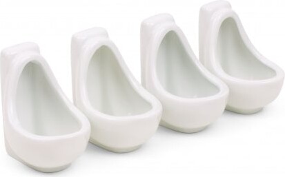 Urinal Shotglas - Thumbsup - 4 Stk