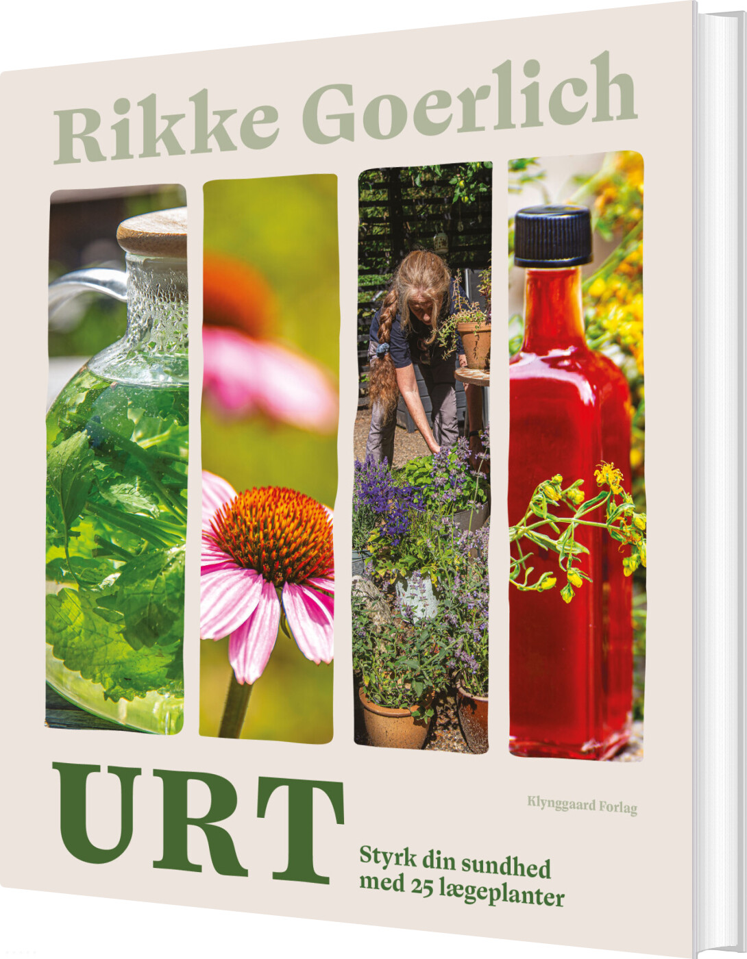 Urt - Styrk Din Sundhed Med 25 Lægeplanter - Rikke Goerlich - Bog