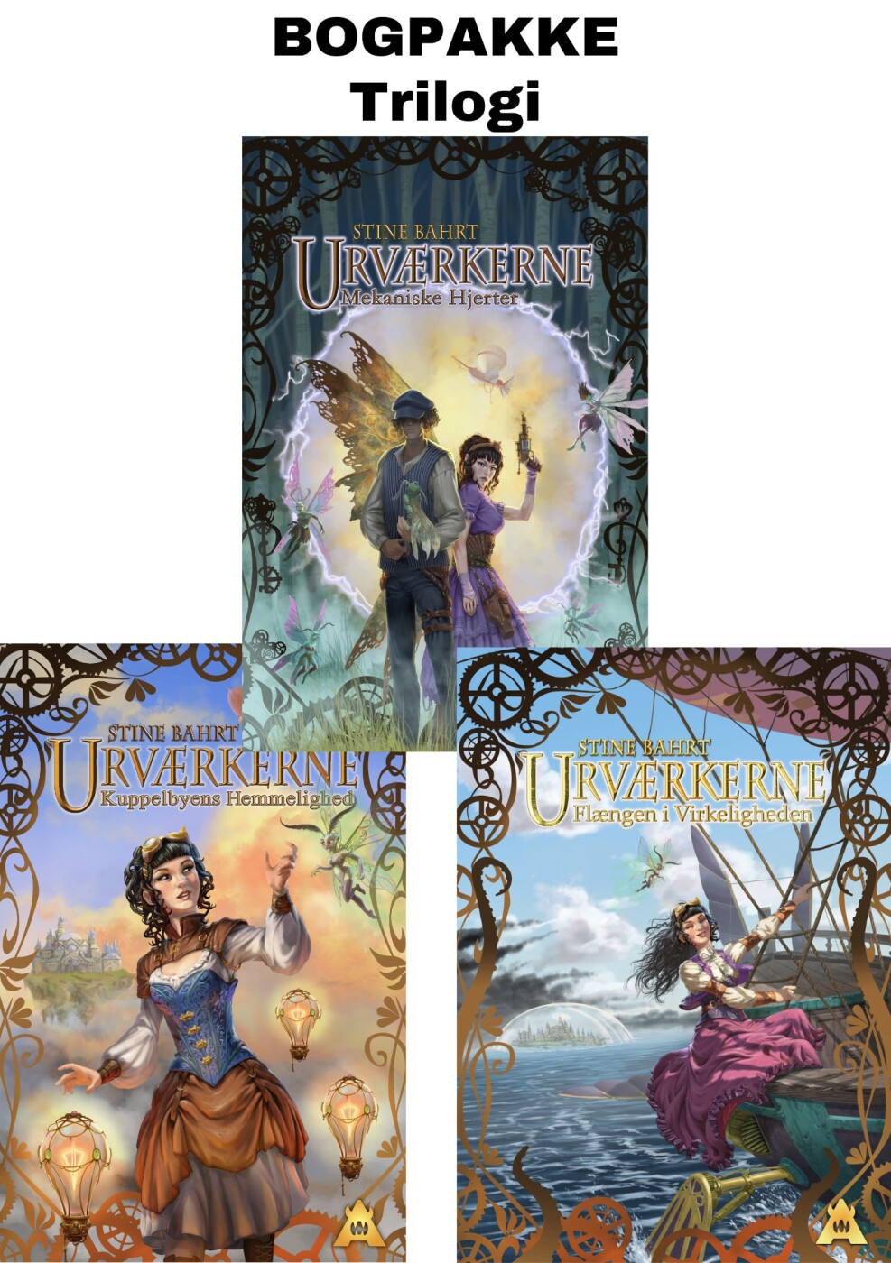 Urværkerne Trilogi - Stine Bahrt - Bog