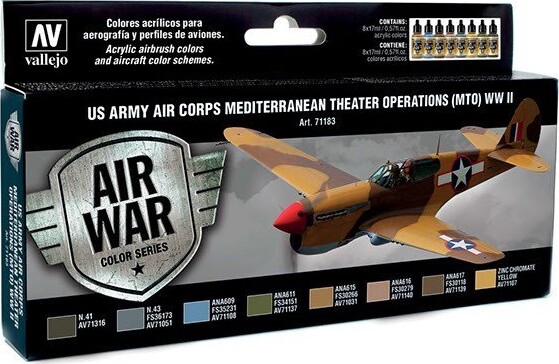 Vallejo - Us Army Air Corps Mediterranean Theater Ops - 71183