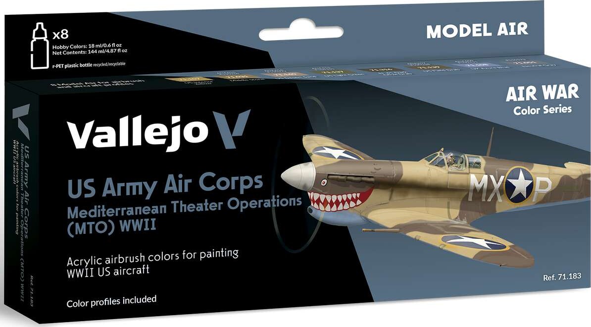 Vallejo - Us Army Air Corps Mediterranean Theater Ops - 71183