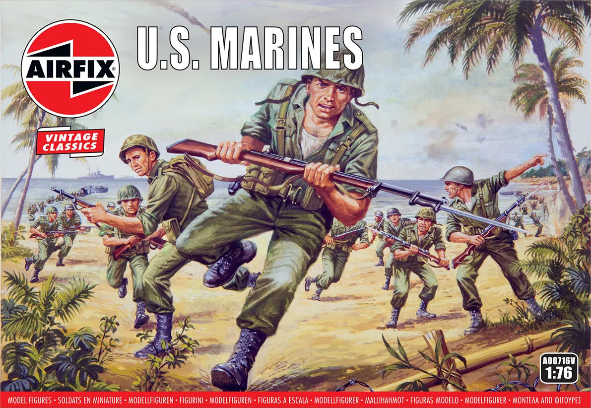 Billede af Airfix - Us Marines - 1:76 - A00716v