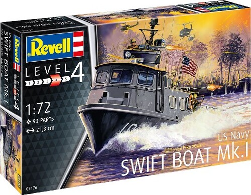 Se Revell - Us Navy Swift Båd Byggesæt - 1:72 - Level 4 - 05176 hos Gucca.dk