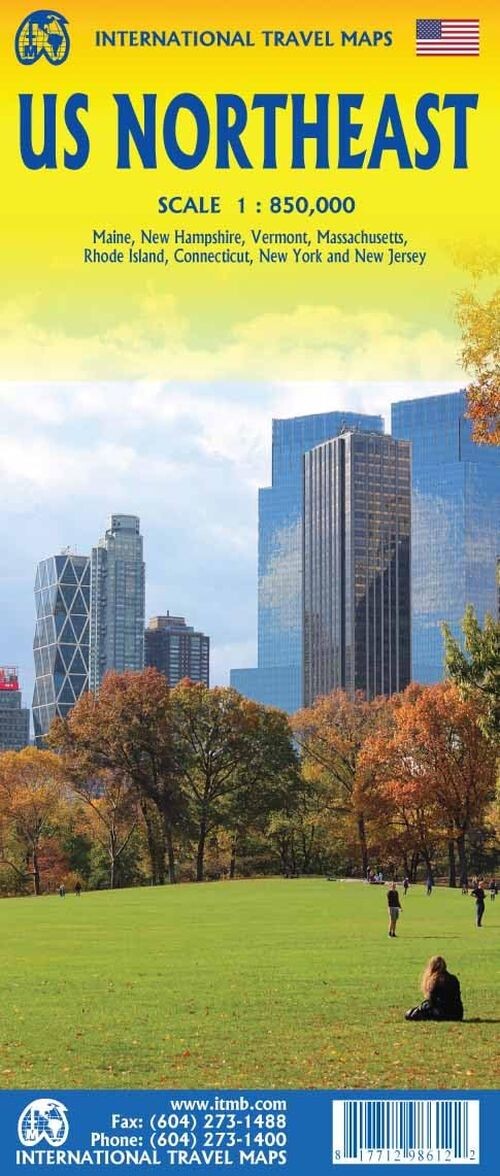 Us Northeast - English book