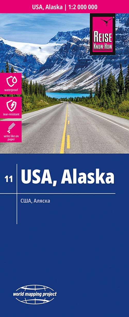 Usa 11: Alaska, World Mapping Project - Reise Know-how - English book
