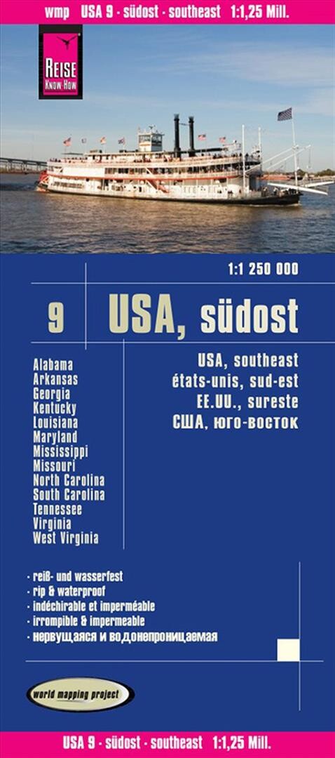 Billede af Usa 9: Southeast Usa - Diverse - English Book