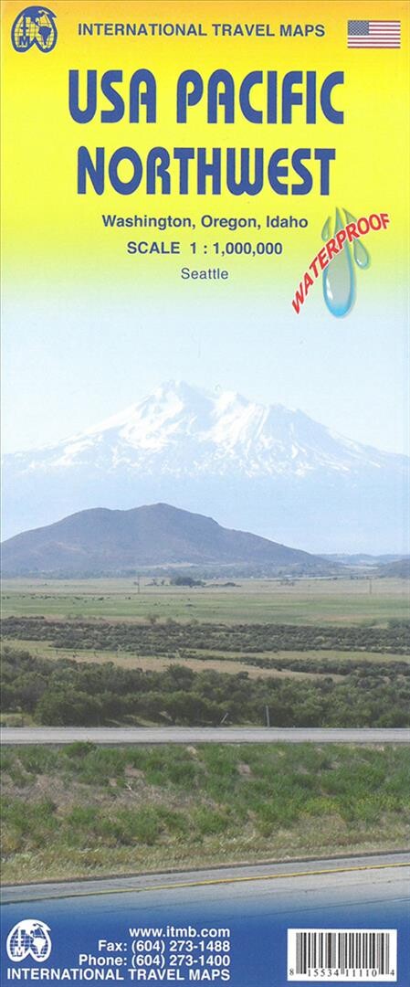 Usa Pacific Northwest: Washington, Oregon & Idaho - Itmb - English Book