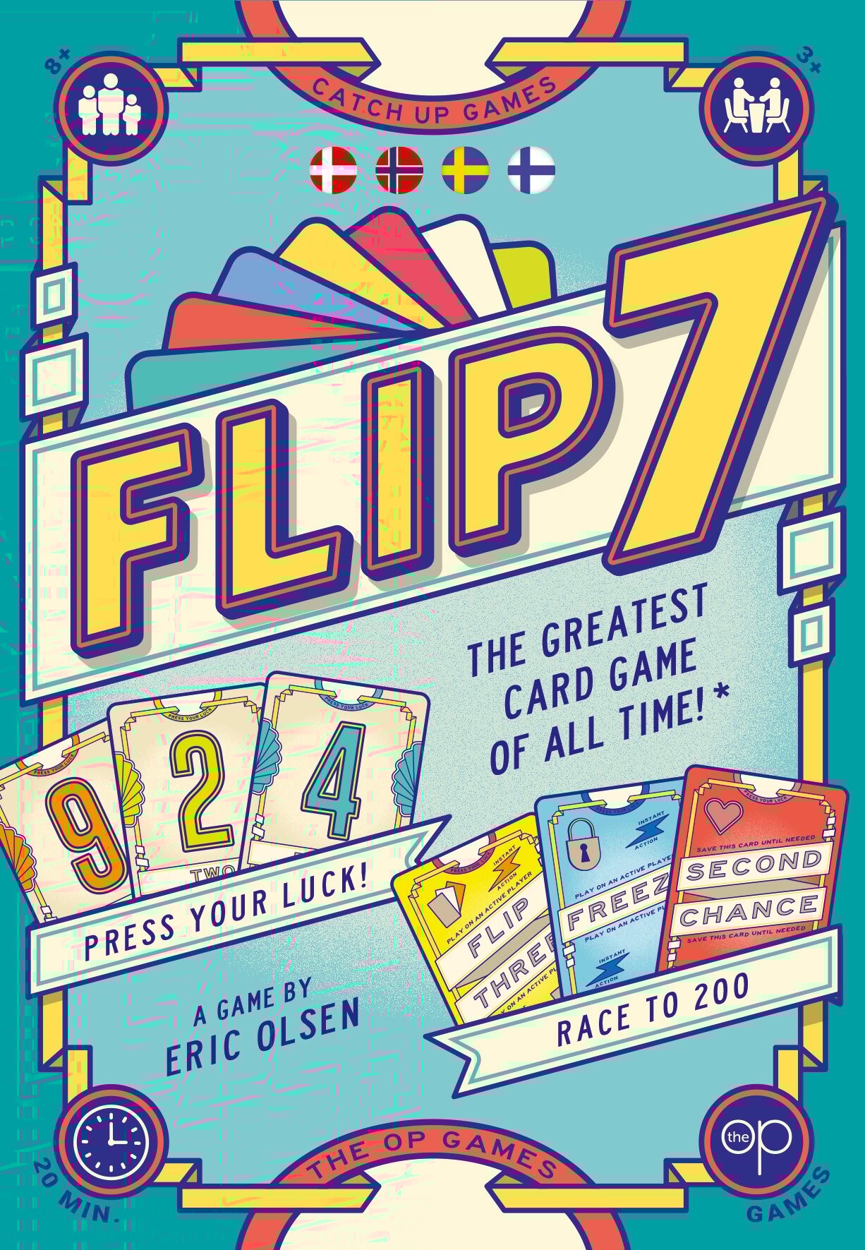 Usaopoly Games - Flip 7 Nordic