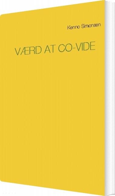 Billede af Værd At Co-vide - Kenno Simonsen - Bog