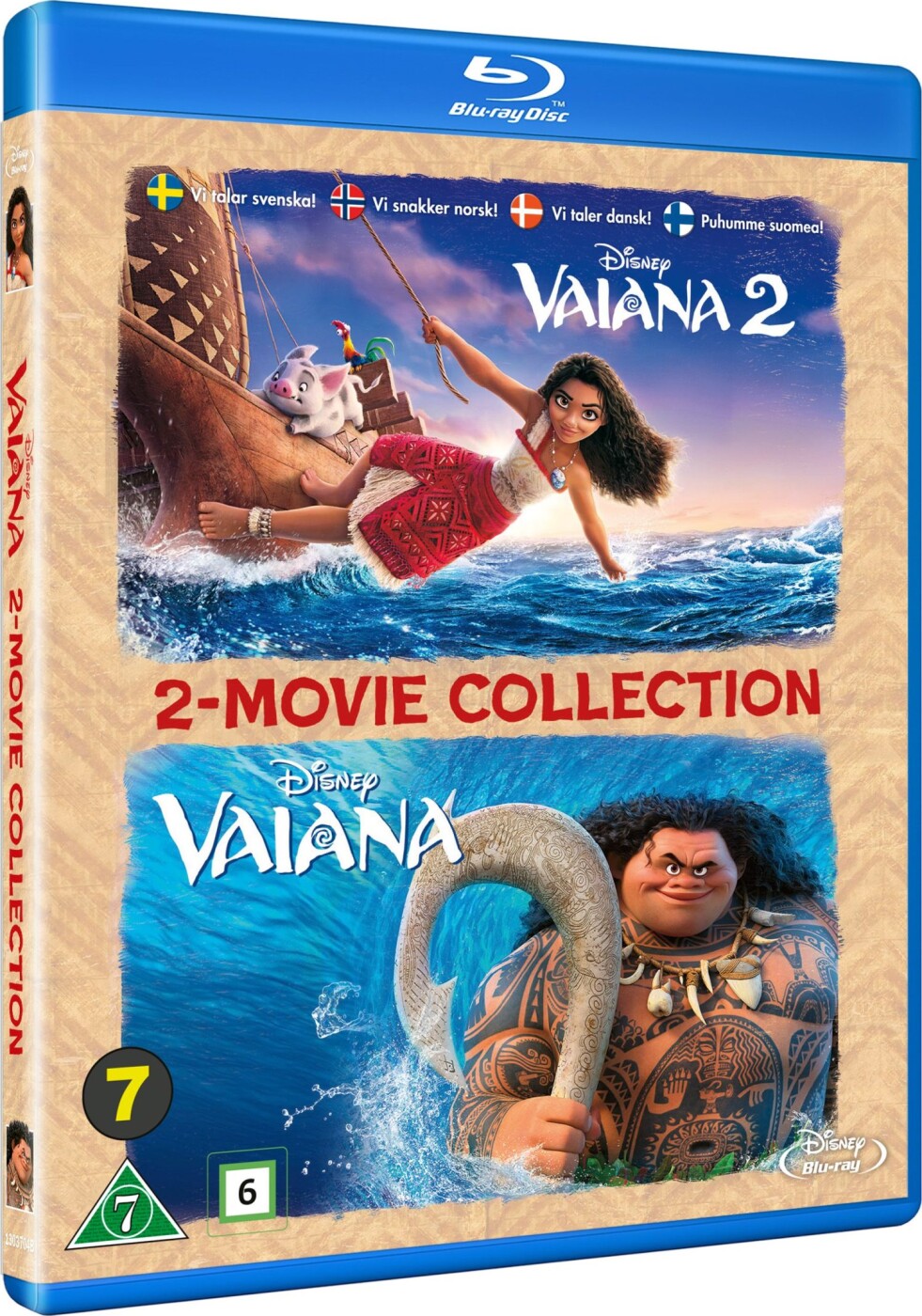 Vaiana 1+2 - Blu-Ray