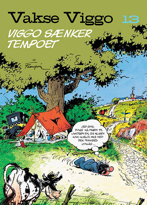 Vakse Viggo 13: Viggo Sænker Tempoet - Franquin - Bog