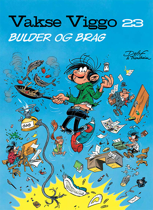 Vakse Viggo 23: Bulder Og Brag - Trondheim - Bog